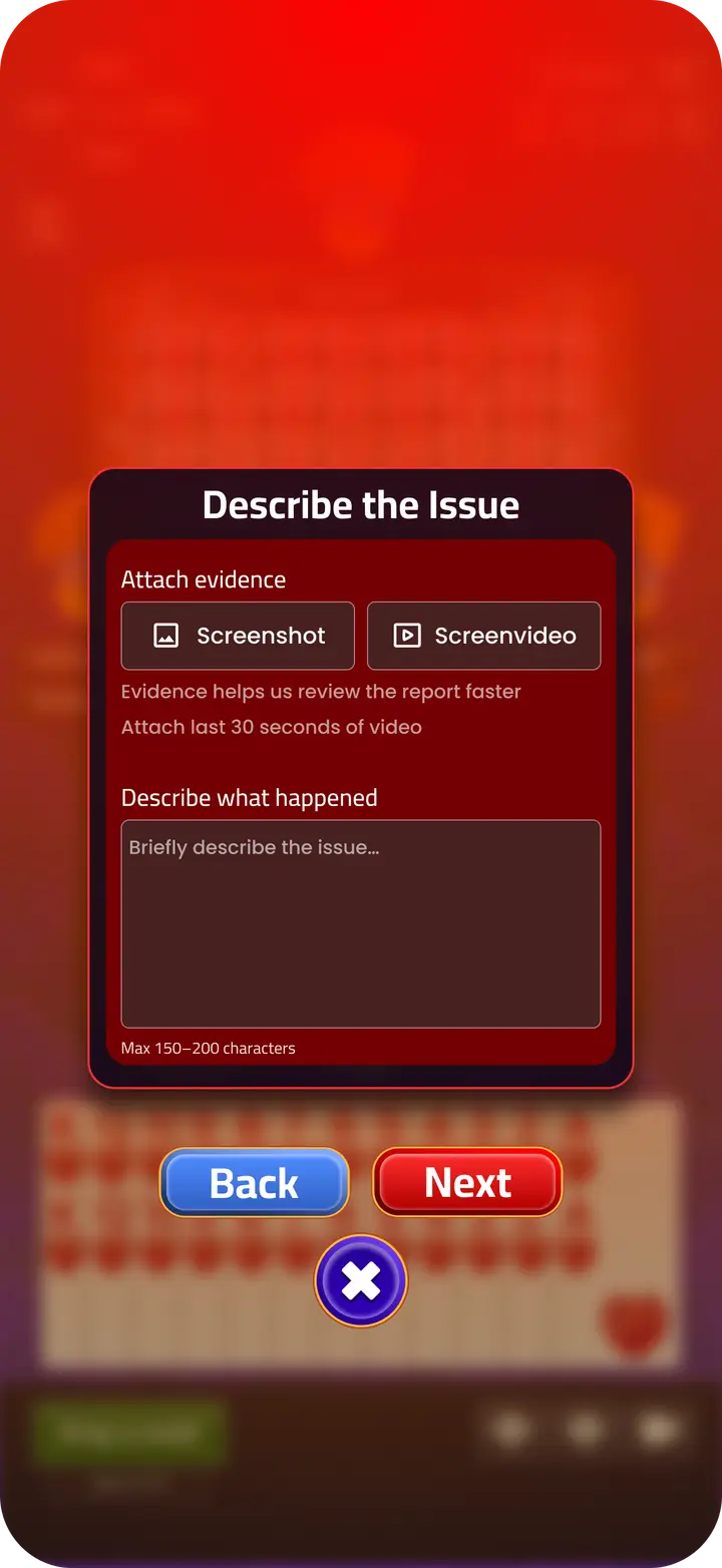 Describe the Issue