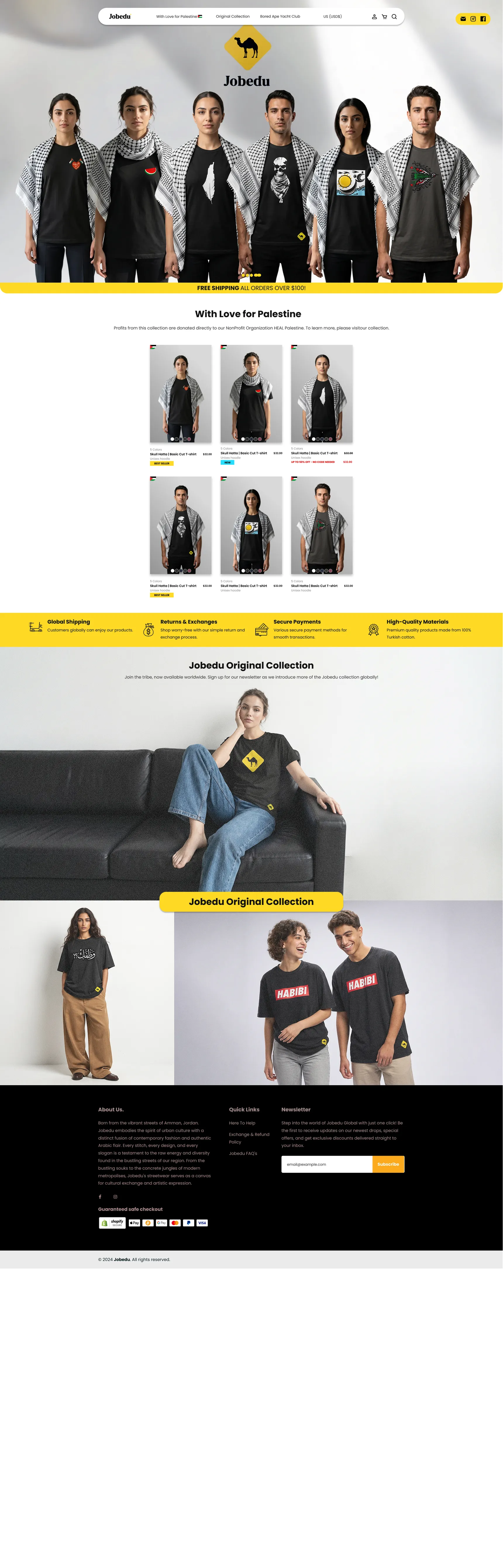 Jobedu — Storefront Concept — cover