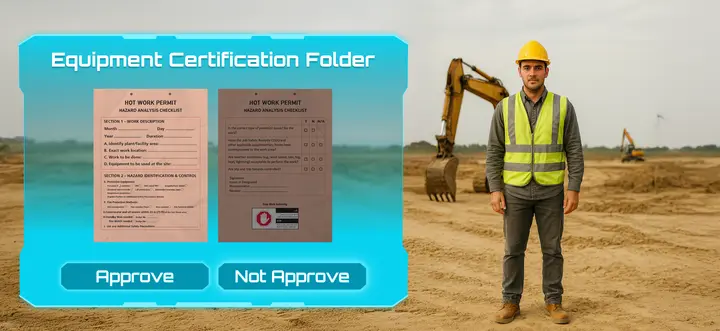 Equipment Certification Folder