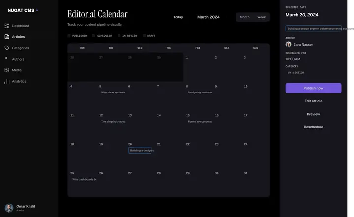Calendar