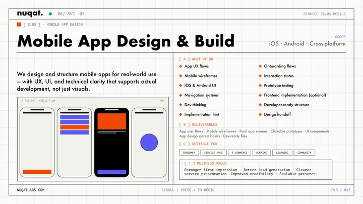 Mobile App Design & Build