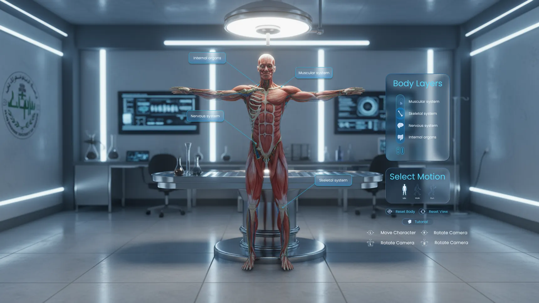 VR Anatomy — University Project — cover